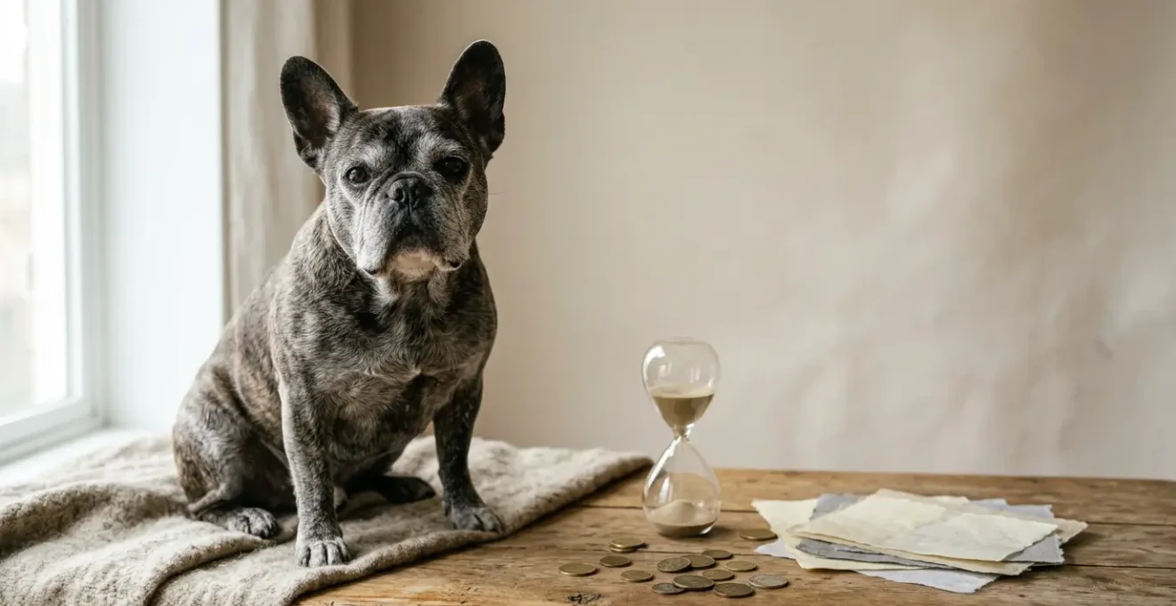 Graphique illustrant l'augmentation progressive des coûts d'assurance pour animaux de compagnie avec l'âge