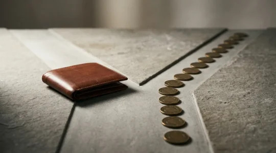 Concept de choix financier pour le paiement des cotisations d'assurance