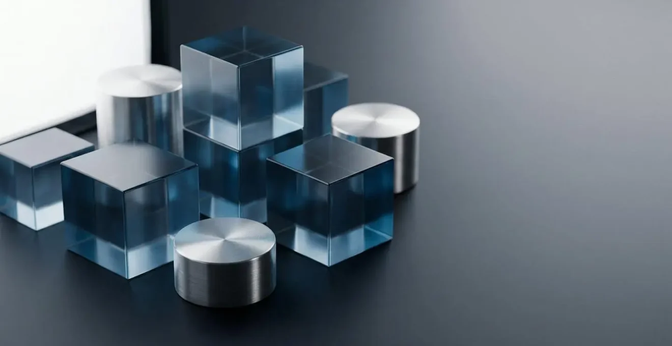 Composition minimaliste évoquant la stratégie et l'optimisation dans le domaine des assurances en ligne