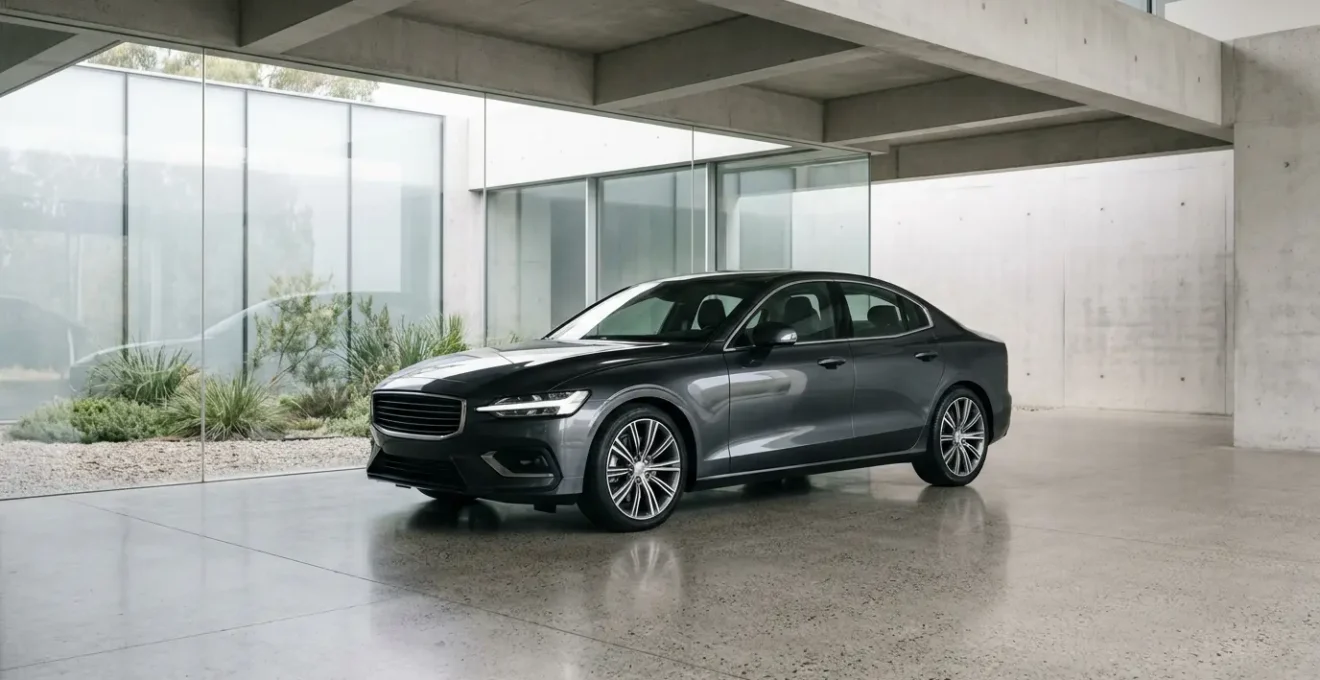 Protection complète d'un véhicule haut de gamme illustrant la sécurité de l'investissement automobile