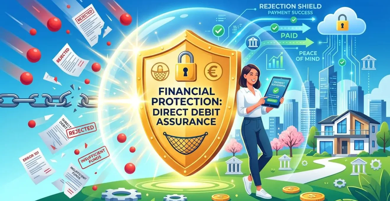 Concept de protection financière contre les rejets de prélèvement