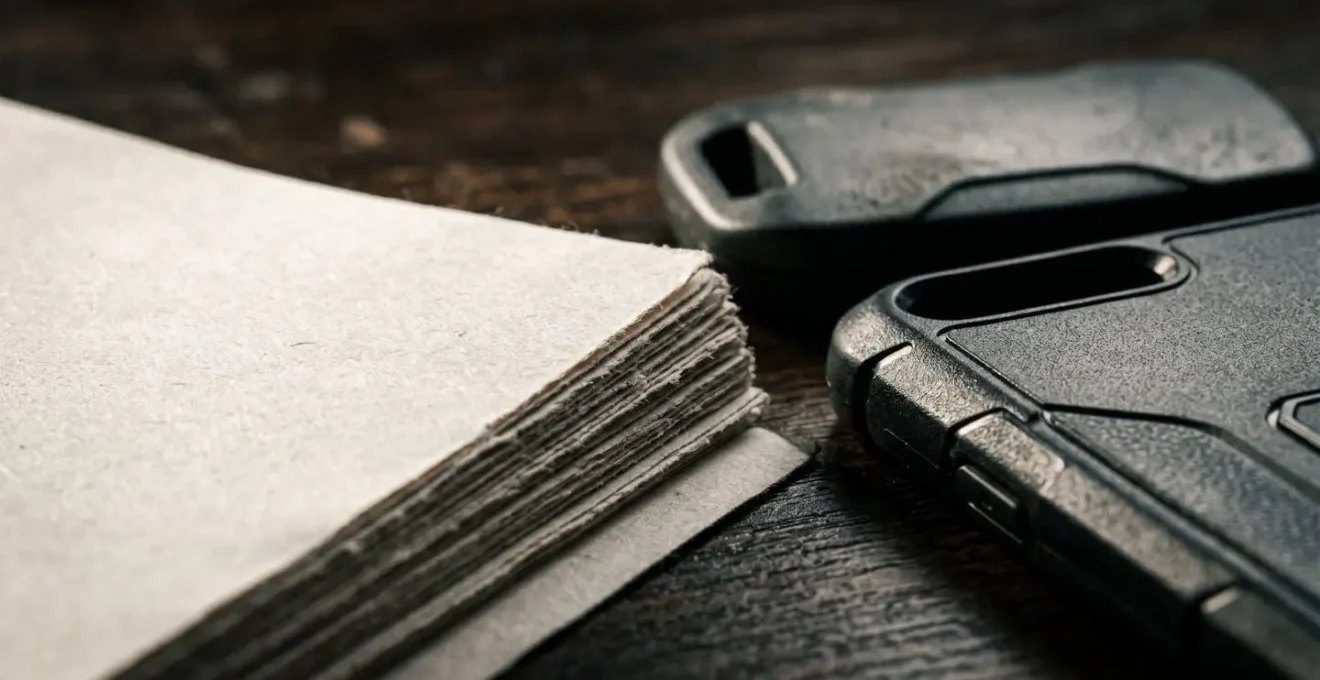 Investigation d'assurance avec documents et preuves matérielles